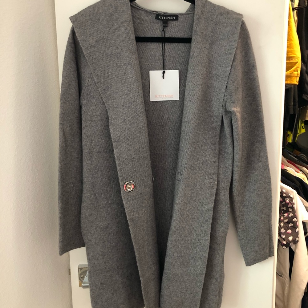 Kittenish hooded sweater/jacket